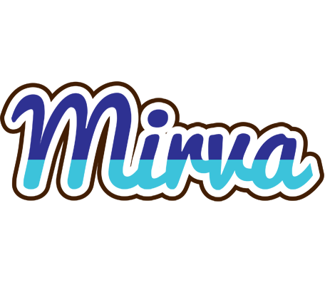 Mirva raining logo
