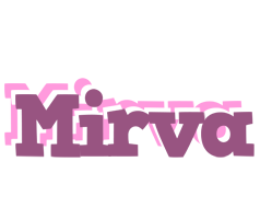 Mirva relaxing logo