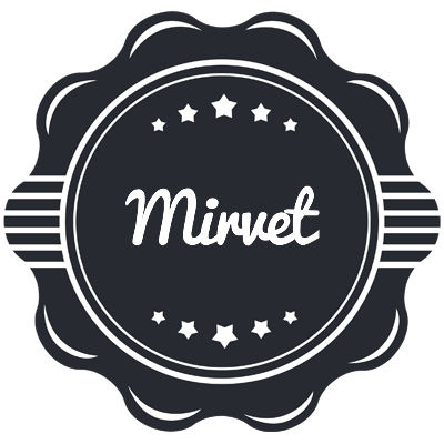 Mirvet badge logo