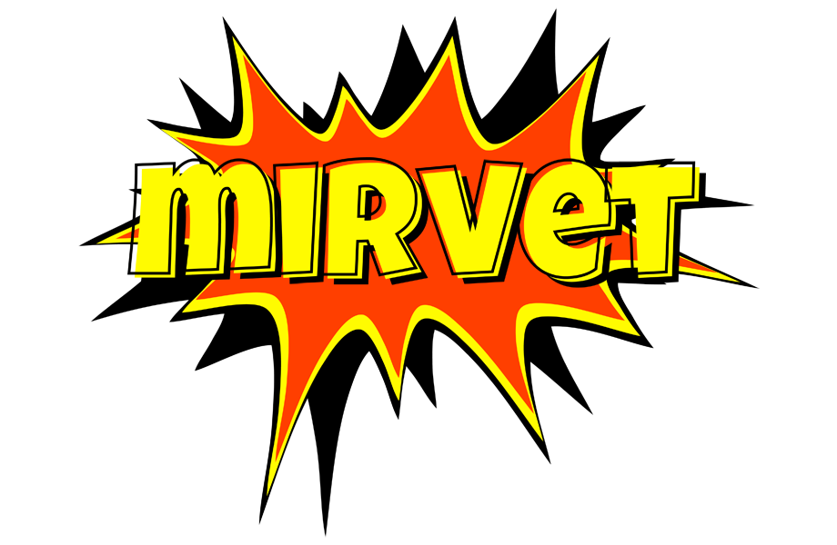 Mirvet bazinga logo