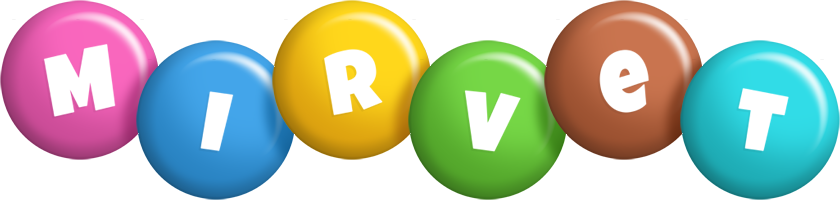 Mirvet candy logo