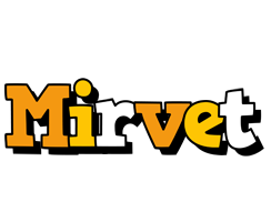 Mirvet cartoon logo