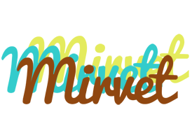 Mirvet cupcake logo