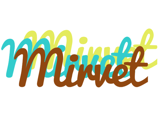 Mirvet cupcake logo