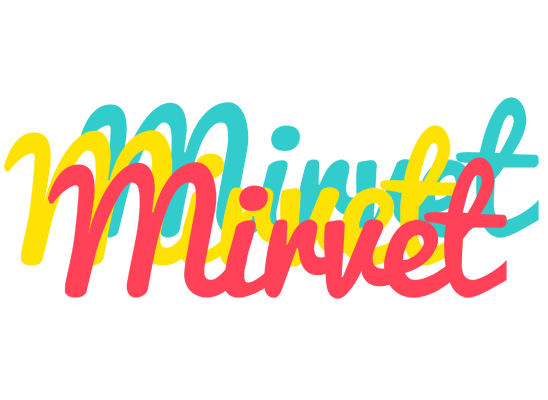 Mirvet disco logo