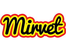 Mirvet flaming logo