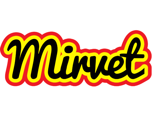 Mirvet flaming logo