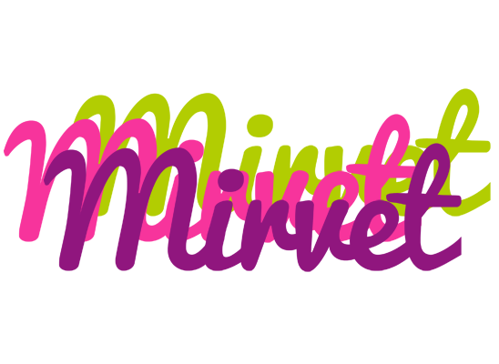 Mirvet flowers logo