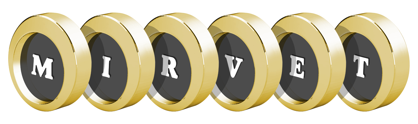 Mirvet gold logo