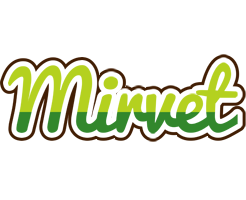 Mirvet golfing logo