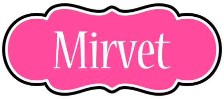 Mirvet invitation logo