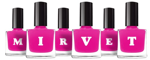 Mirvet nails logo