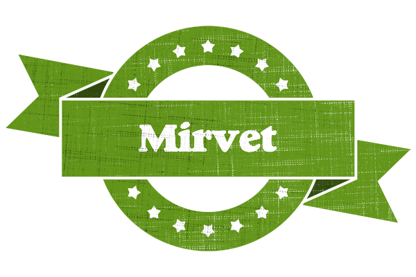 Mirvet natural logo