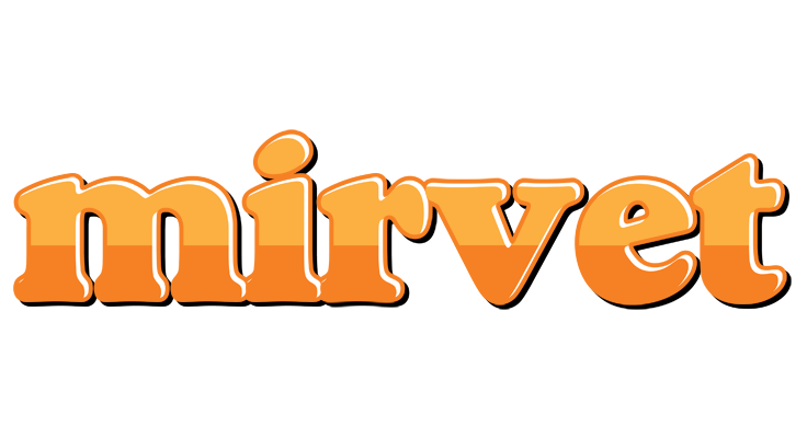 Mirvet orange logo