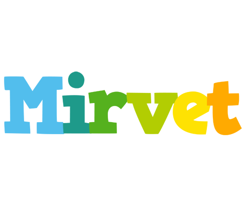Mirvet rainbows logo