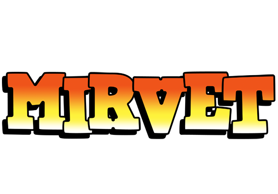 Mirvet sunset logo