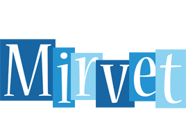 Mirvet winter logo