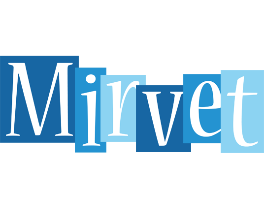 Mirvet winter logo