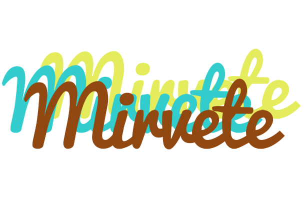 Mirvete cupcake logo