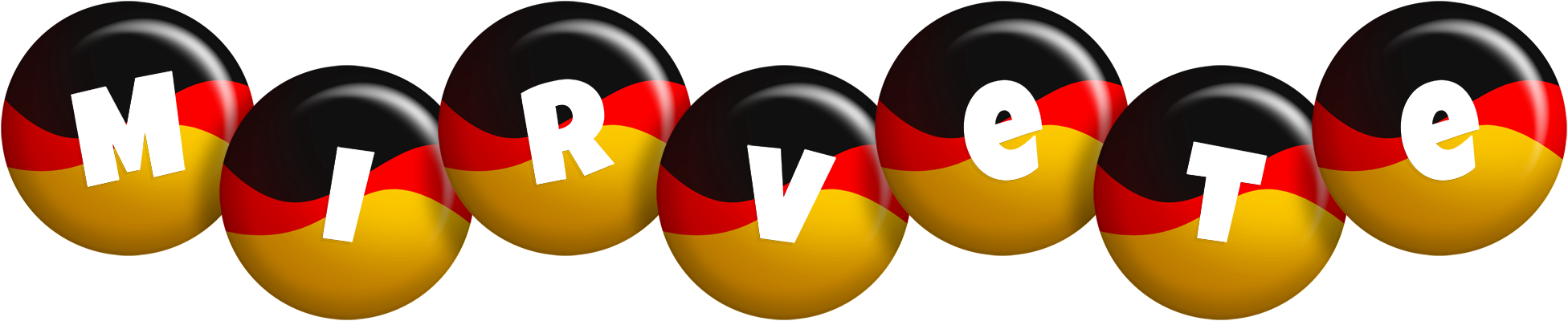 Mirvete german logo