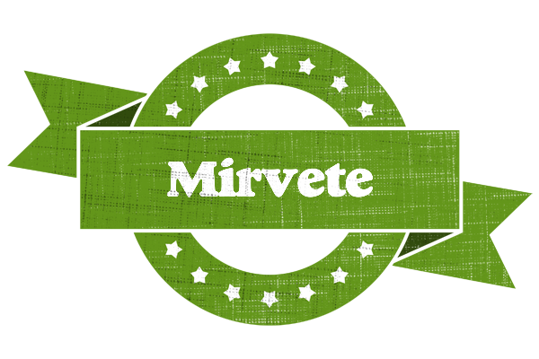 Mirvete natural logo