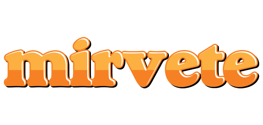 Mirvete orange logo