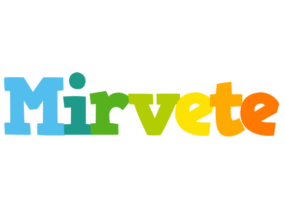 Mirvete rainbows logo
