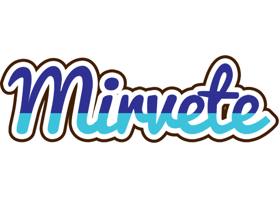 Mirvete raining logo
