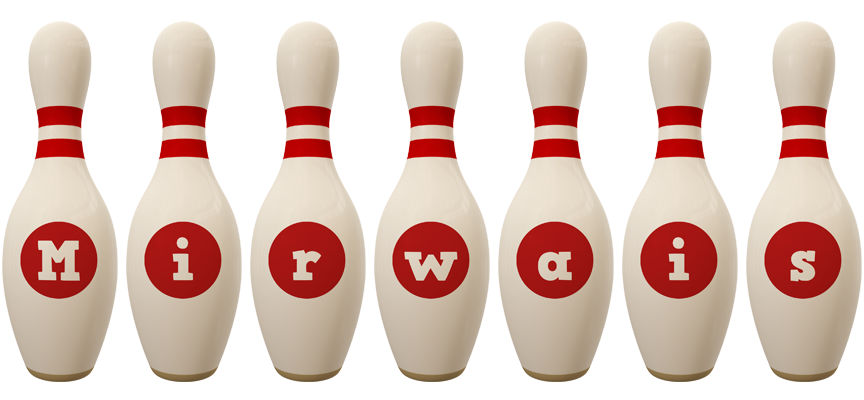 Mirwais bowling-pin logo