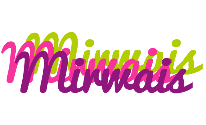 Mirwais flowers logo