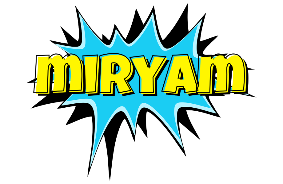 Miryam amazing logo