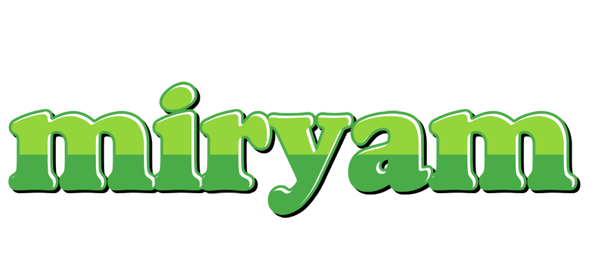 Miryam apple logo