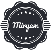 Miryam badge logo