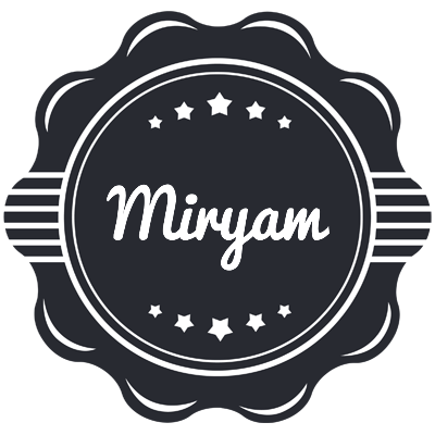 Miryam badge logo