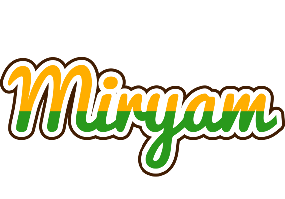 Miryam banana logo