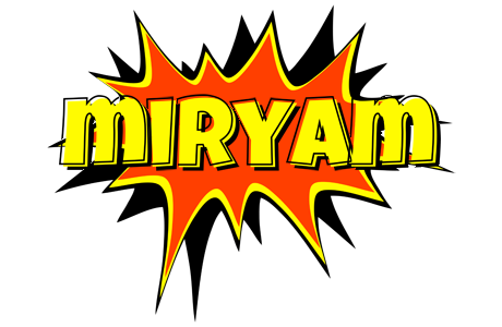 Miryam bazinga logo