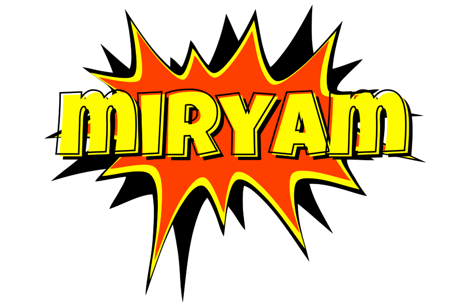 Miryam bazinga logo