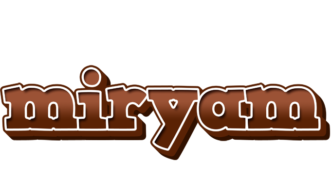 Miryam brownie logo