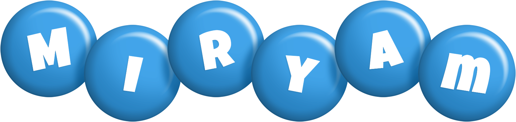 Miryam candy-blue logo