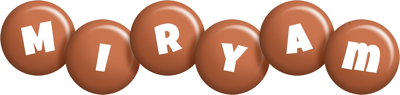 Miryam candy-brown logo