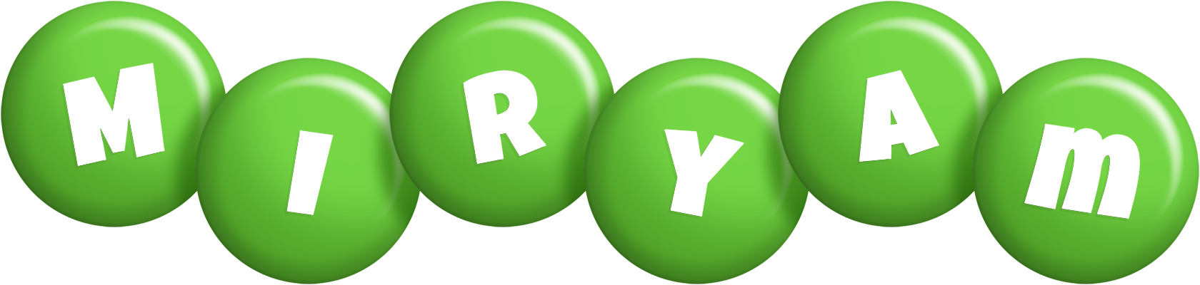 Miryam candy-green logo