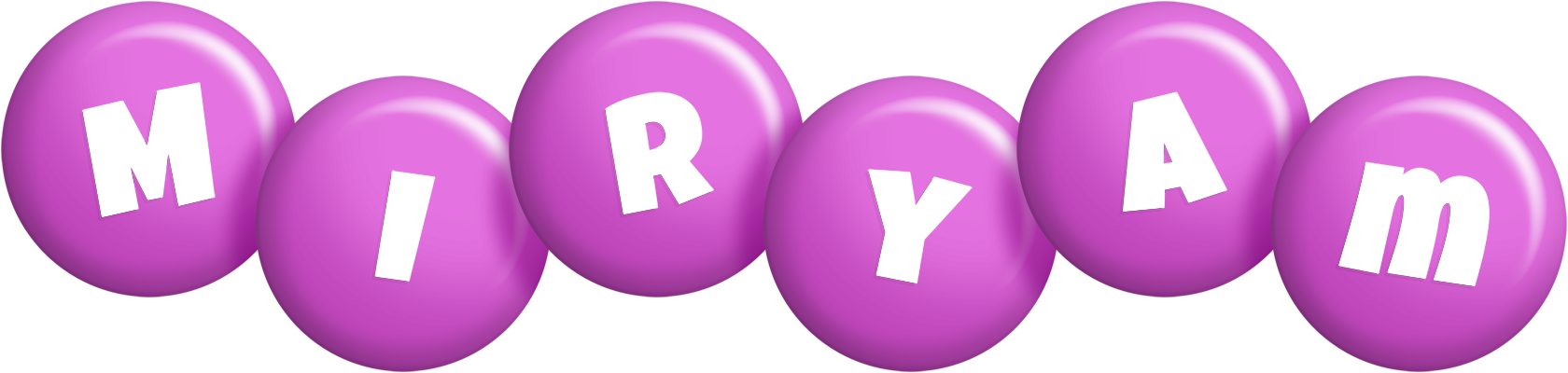 Miryam candy-purple logo