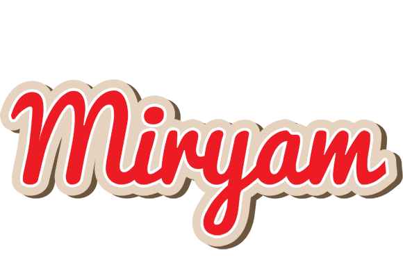 Miryam chocolate logo