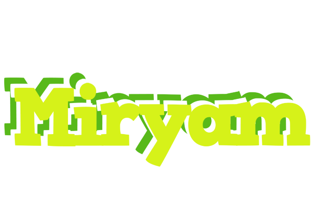 Miryam citrus logo