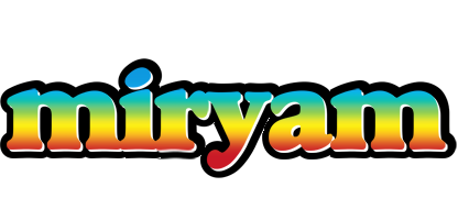 Miryam color logo