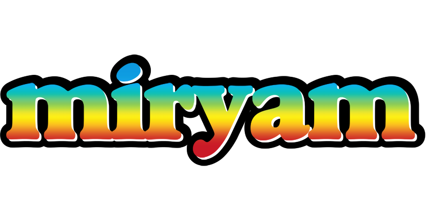 Miryam color logo