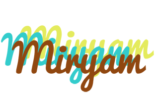 Miryam cupcake logo