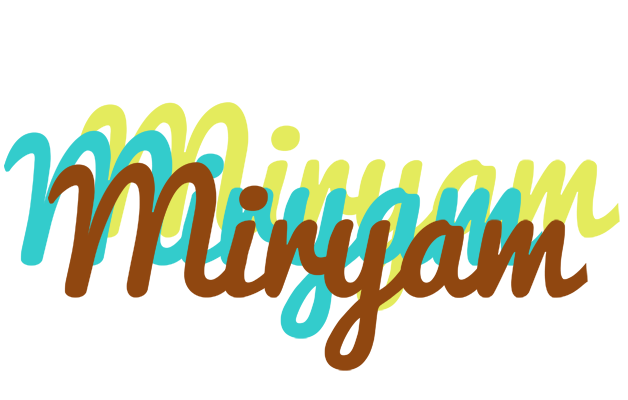 Miryam cupcake logo