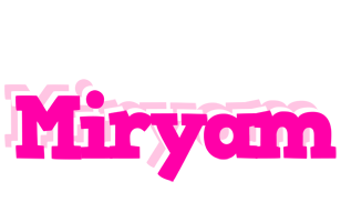 Miryam dancing logo