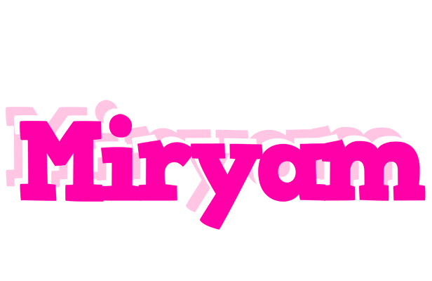 Miryam dancing logo